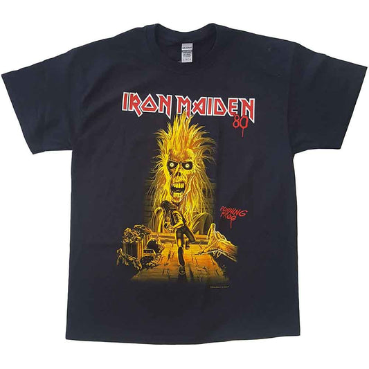 Iron Maiden Running Free [T-Shirt] Black