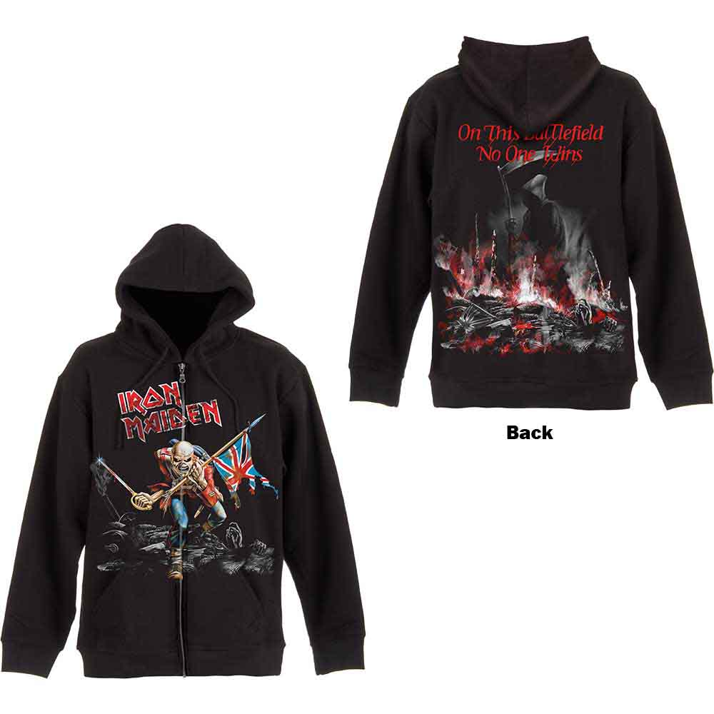 Iron Maiden Scuffed Trooper [Sweatshirt] - Rock Band Apparel