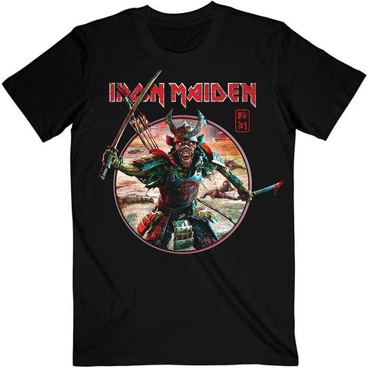 Iron Maiden Senjutsu Eddie Warrior Circle [] Black