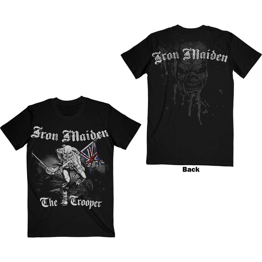 Iron Maiden Sketched Trooper [T-Shirt] - Rock Band Apparel