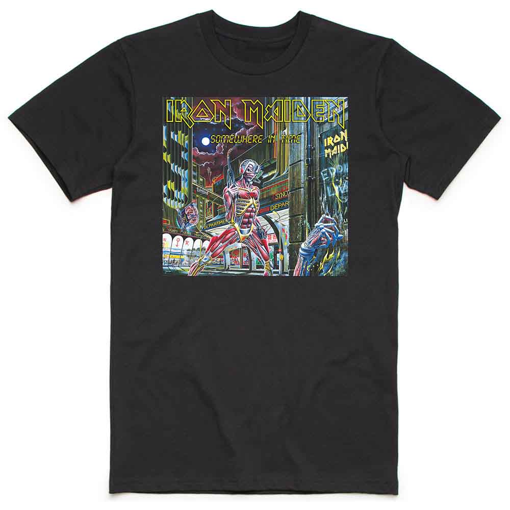 Iron Maiden Somewhere in Time Box [T-Shirt] - Rock Band Apparel
