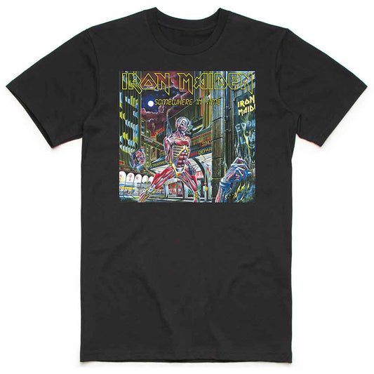 Iron Maiden Somewhere in Time Box [T-Shirt] Black