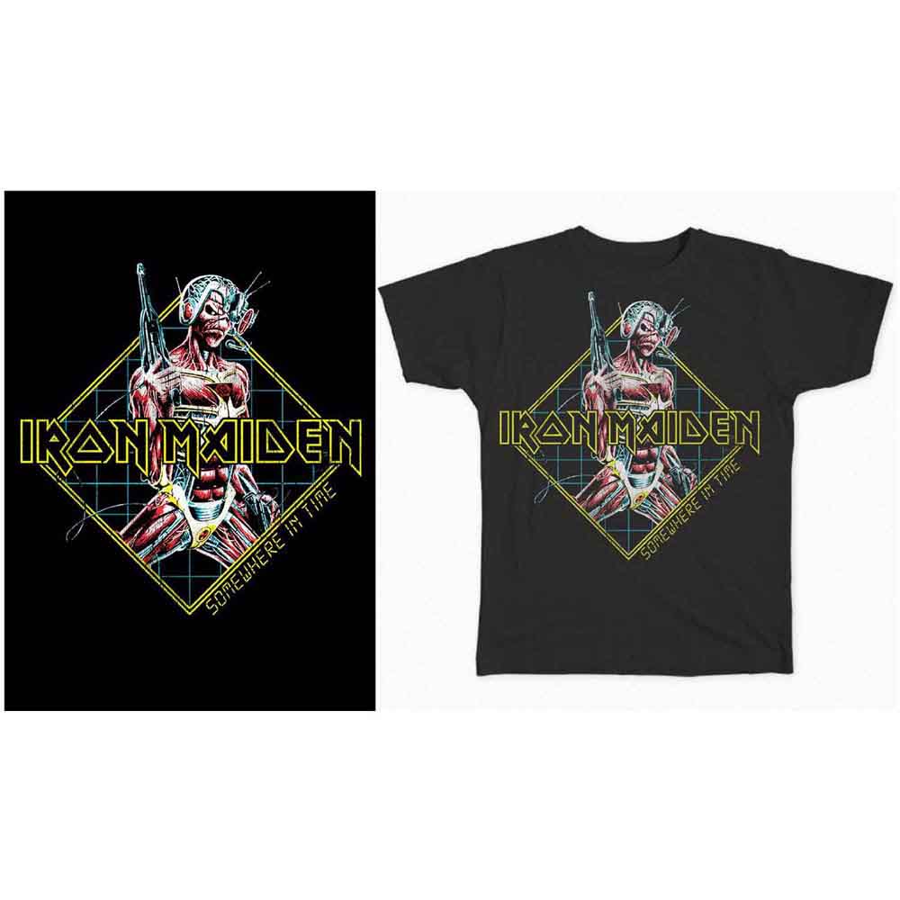 Iron Maiden Somewhere in Time Diamond [T-Shirt] - Rock Band Apparel