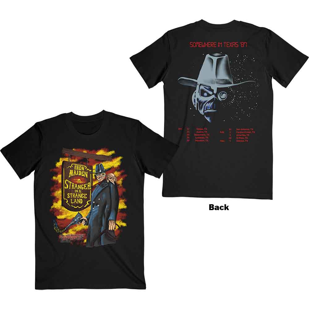 Iron Maiden Stranger In A Strange Land [T-Shirt] - Rock Band Apparel