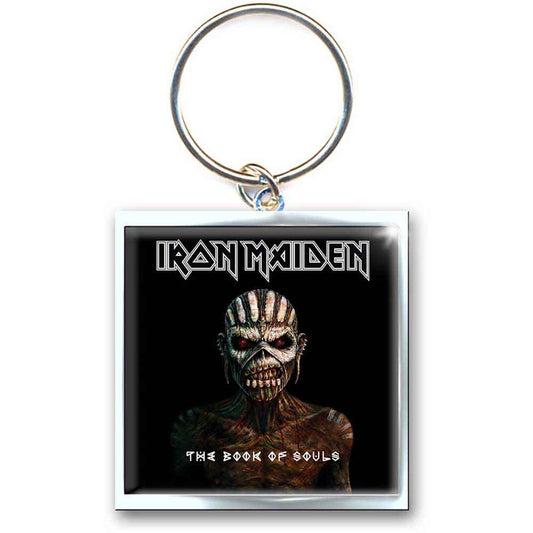 Iron Maiden The Book of Souls [Keychain] - Rock Band Apparel