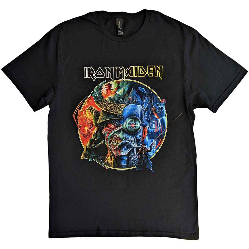 Iron Maiden The Future Past Tour '23 Circle Art [T-Shirt] - Rock Band Apparel
