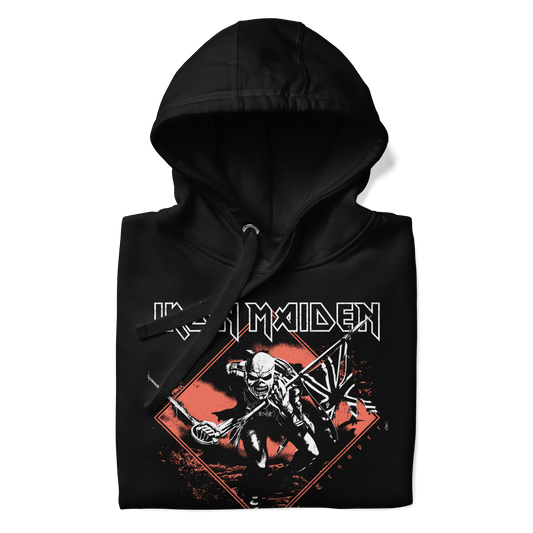 Iron Maiden - Trooper Diamond Hoodie