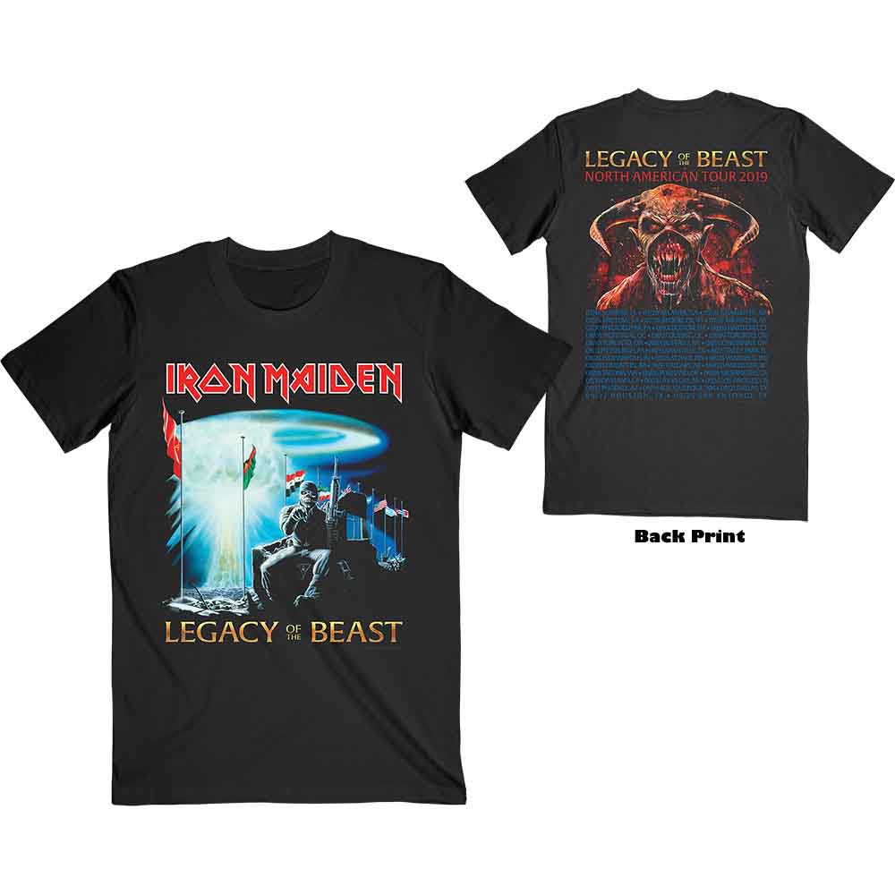 Iron Maiden Two Minutes to Midnight [T-Shirt] Black