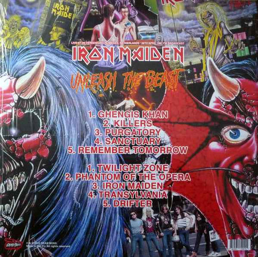 Iron Maiden - Unleash The Beast: Live At De Vereeniging Nijmegen, Netherlands 1981 (Limited Edition, Green & Yellow Splatter Colored Vinyl) [Import] [Vinyl]