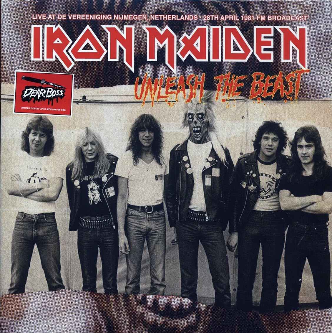 Iron Maiden - Unleash The Beast: Live At De Vereeniging Nijmegen, Netherlands 28th April 1981 FM Broadcast (Limited Edition, Pink Vinyl) [Import] [Vinyl]