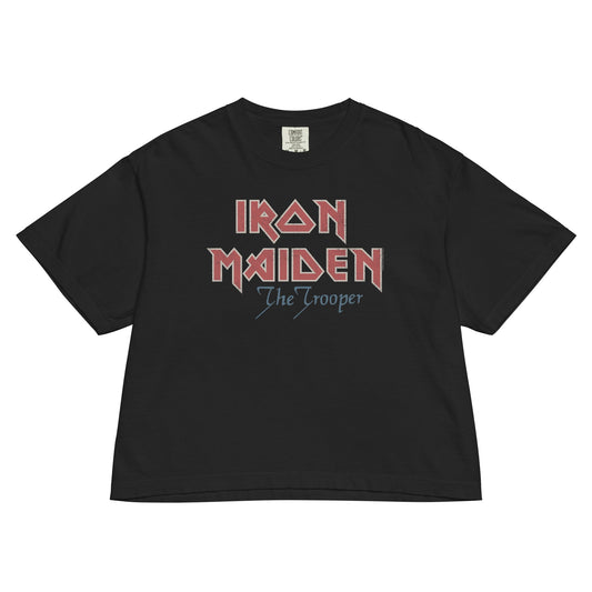 Iron Maiden - Vintage Trooper Women's Crop Top