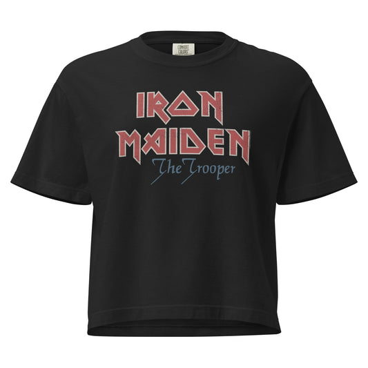 Iron Maiden - Vintage Trooper Women's Crop Top