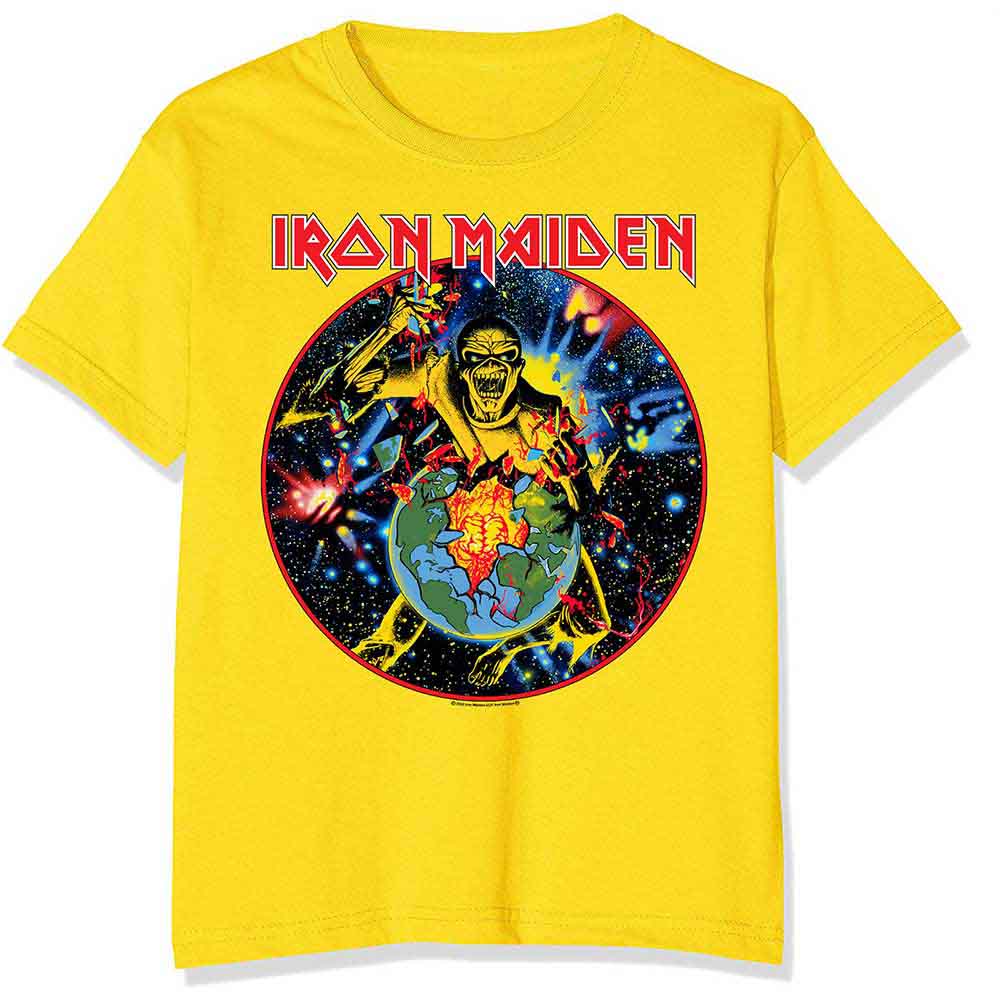 Iron Maiden World Piece Tour Circle [T-Shirt] - Rock Band Apparel