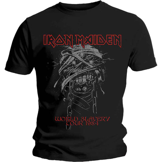 Iron Maiden World Slavery 1984 Tour [T-Shirt] Black