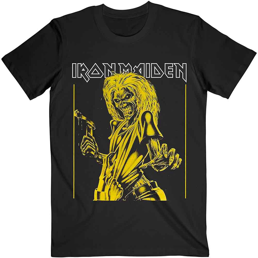 Iron Maiden Yellow Flyer [T-Shirt] - Rock Band Apparel