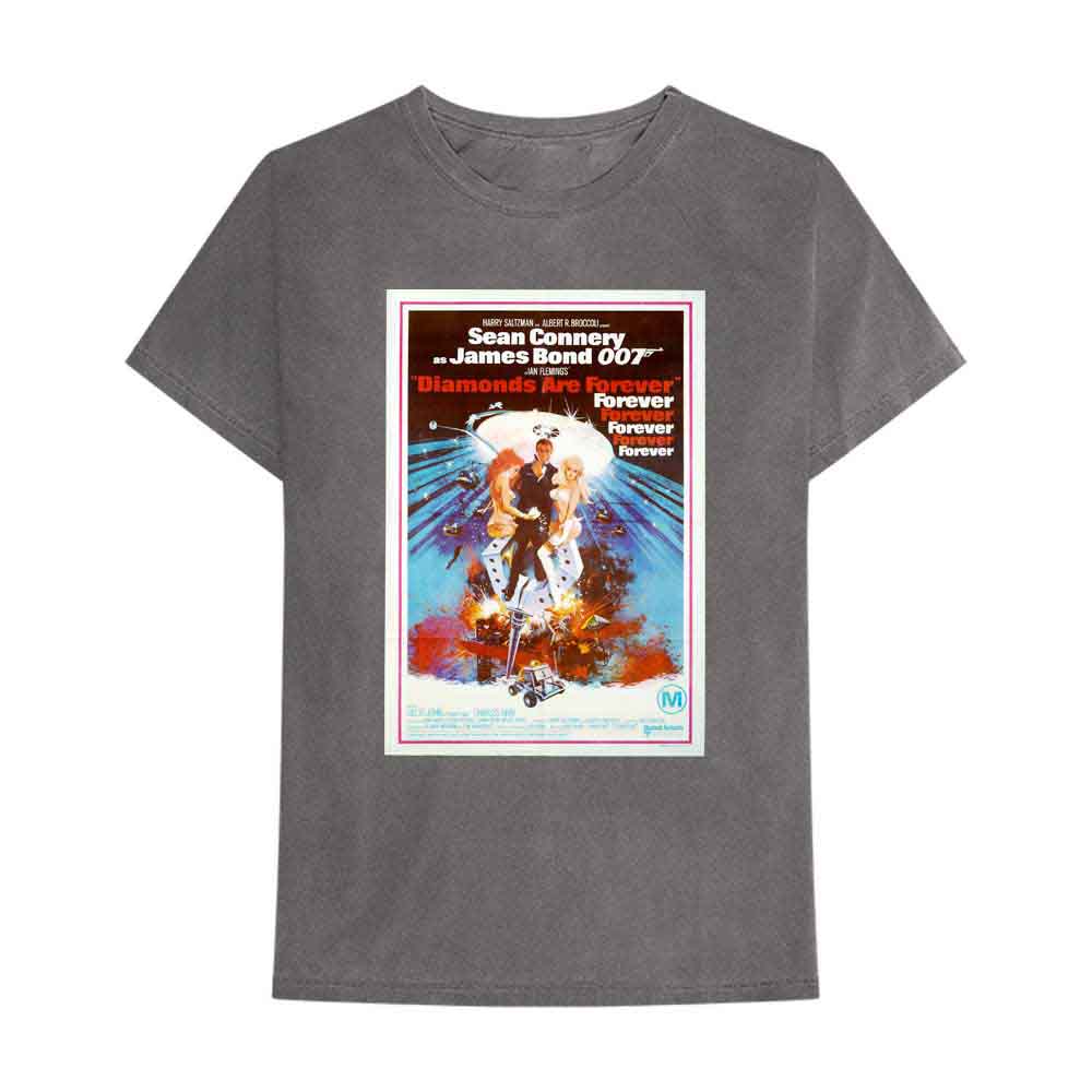 James Bond 007 Diamonds Are Forever [T-Shirt] - Rock Band Apparel