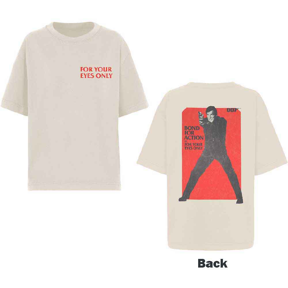 James Bond 007 For Your Eyes Only Bond For Action [T-Shirt] - Rock Band Apparel