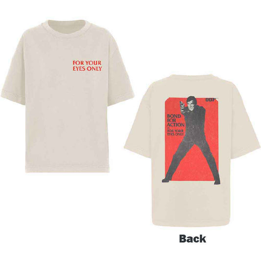 James Bond 007 For Your Eyes Only Bond For Action [T-Shirt] - Rock Band Apparel