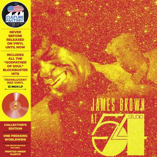James Brown - At Studio 54 New York City (Colored Vinyl, Deluxe Edition, Limited Edition, Red, Remastered) [Vinyl]