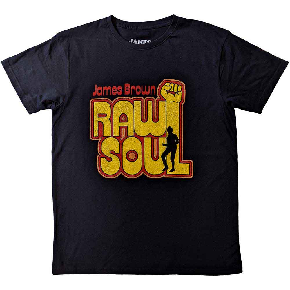 James Brown Raw Soul [T-Shirt] - Rock Band Apparel