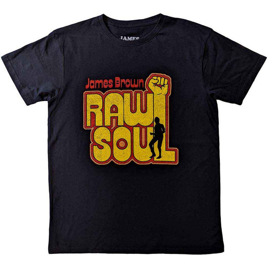 James Brown Raw Soul [T-Shirt] - Rock Band Apparel