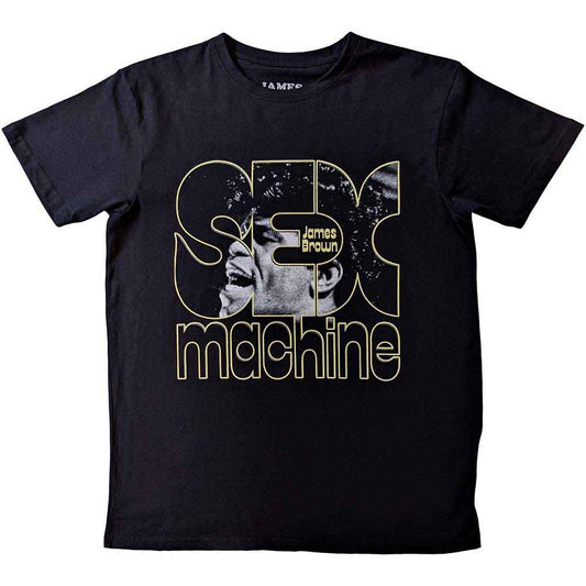 James Brown Sex Machine [T-Shirt] Black