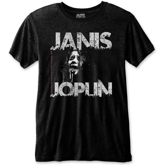 Janis Joplin Shea '70 [T-Shirt] - Rock Band Apparel
