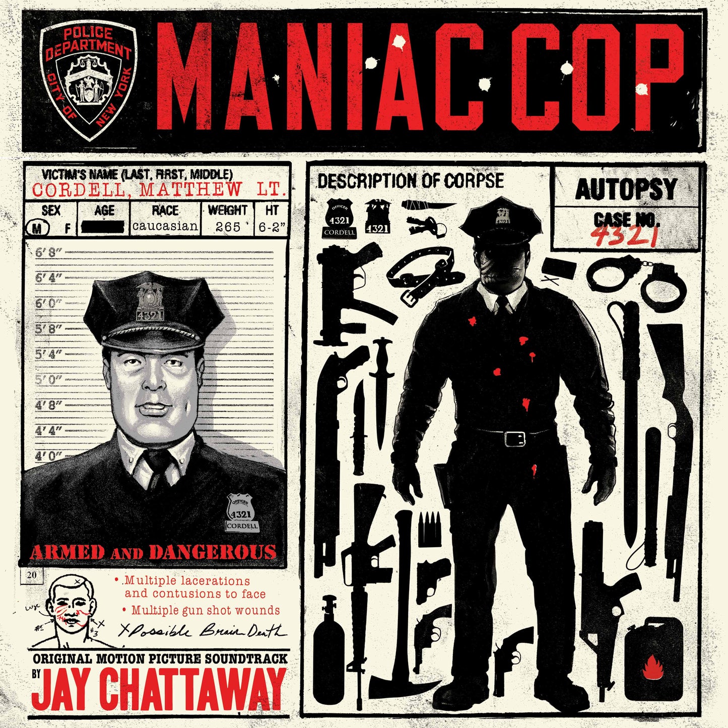 Maniac Cop (Original Motion Picture Soundtrack) [Vinyl]