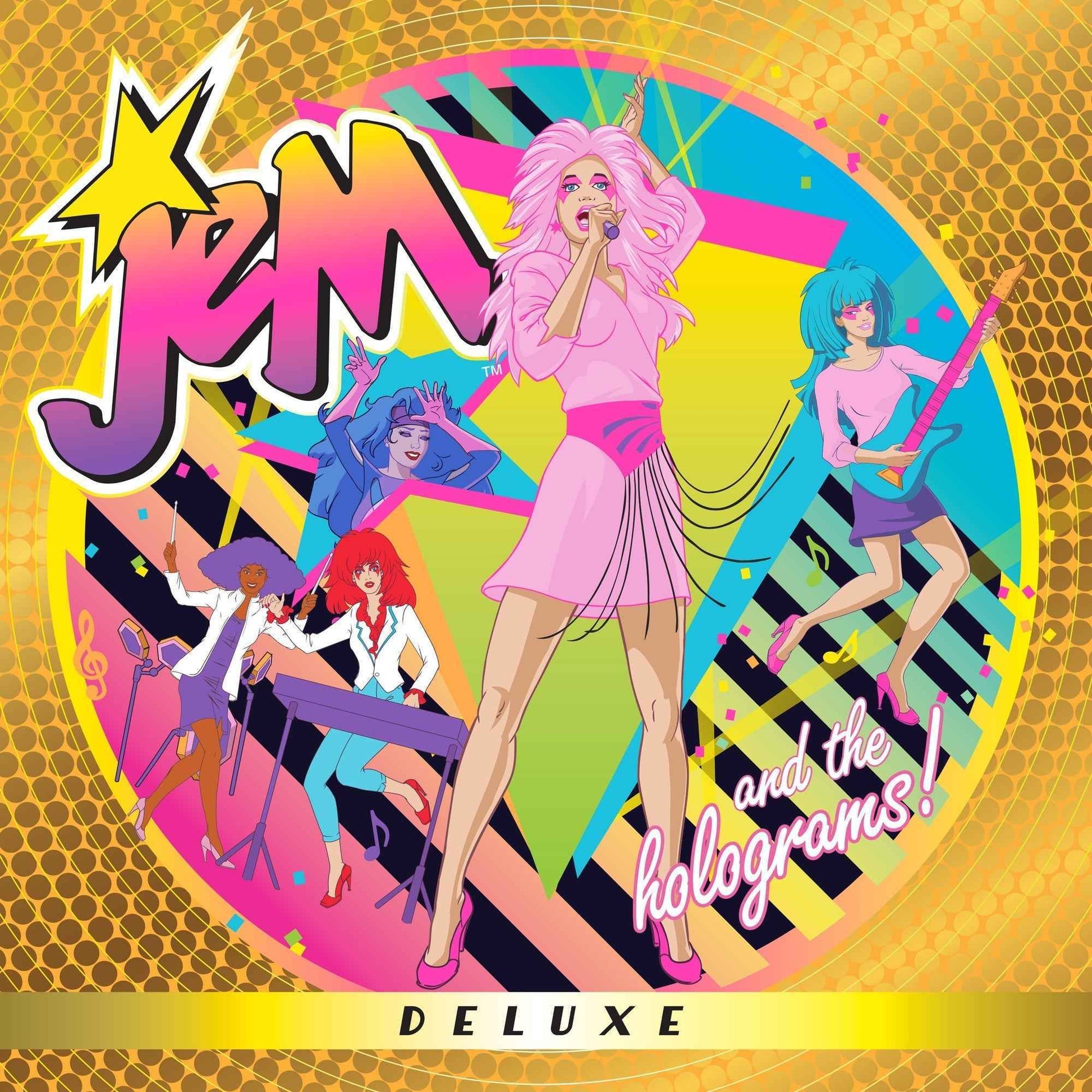 Jem And The Holograms - Jem And The Holograms (Deluxe) (Lemonade Glitter Vinyl) [Vinyl]
