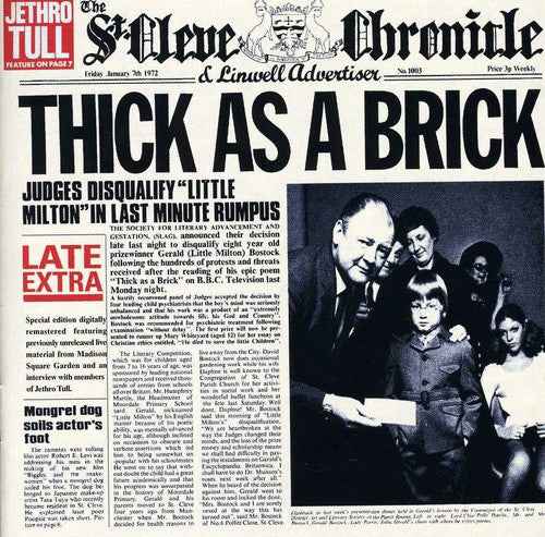 Thick As A Brick (Remastered, Bonus Tracks) [CD]