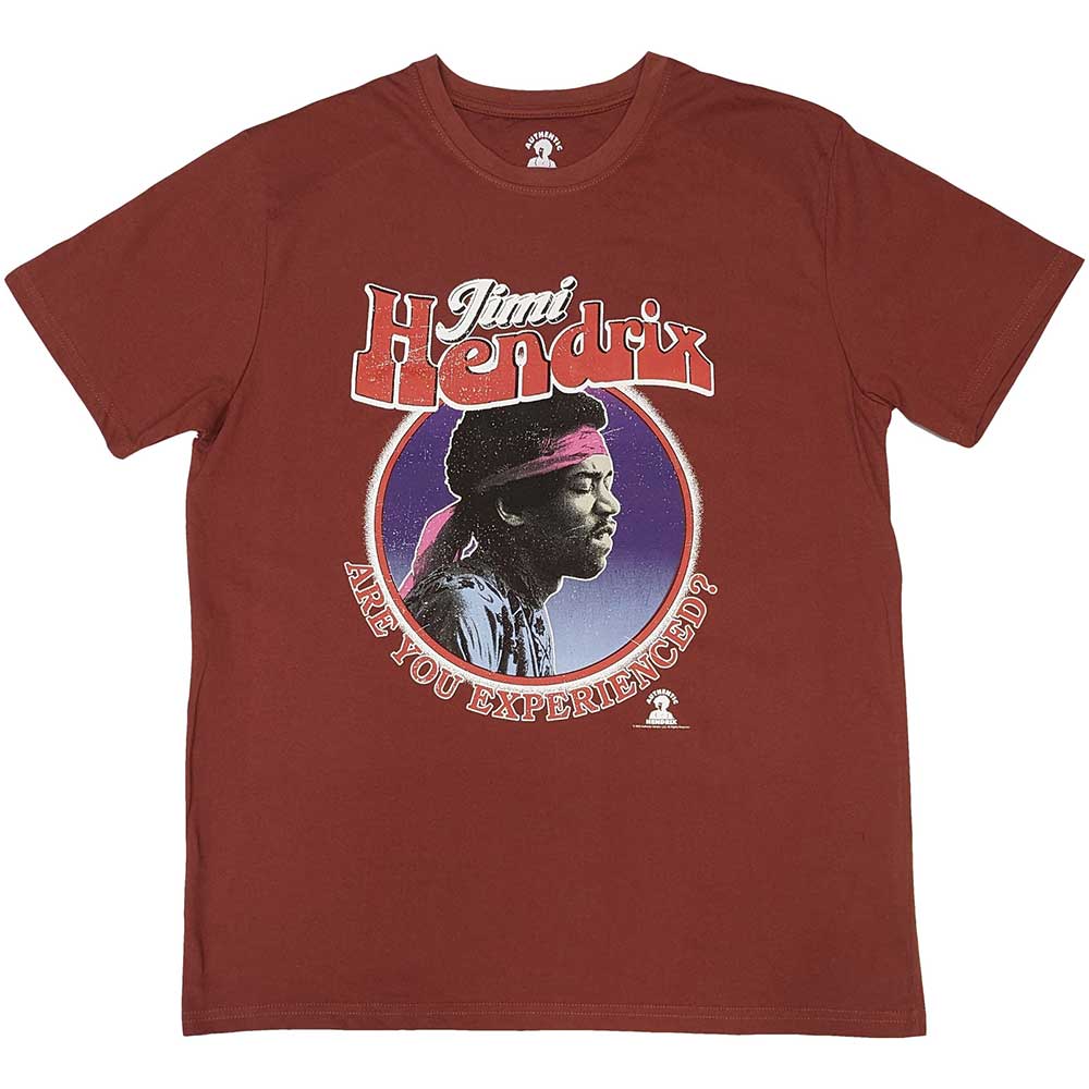 Jimi Hendrix Are You Experienced [T-Shirt] Red