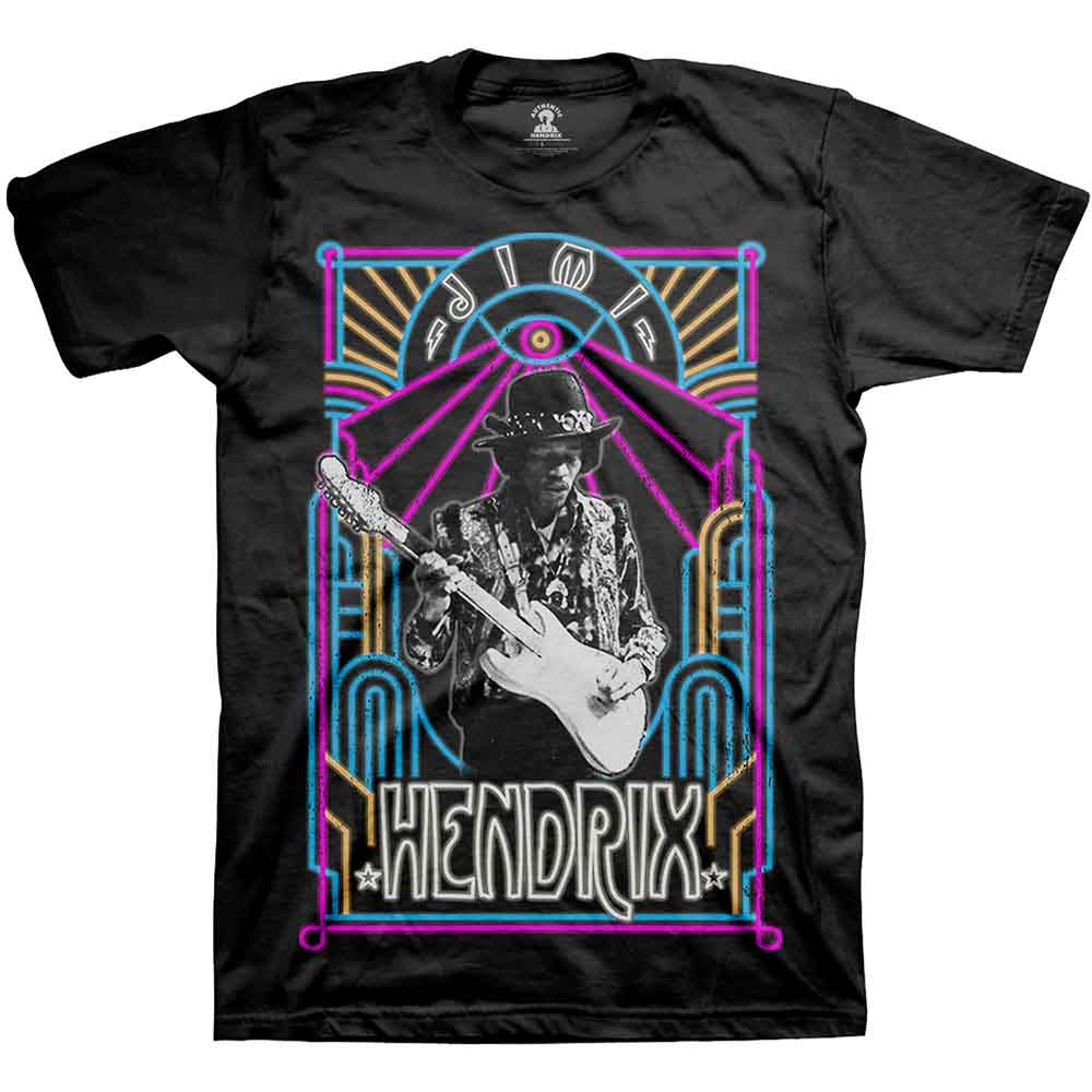 Jimi Hendrix Electric Ladyland Neon [T-Shirt] - Rock Band Apparel