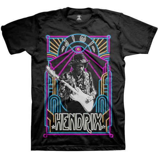 Jimi Hendrix Electric Ladyland Neon [T-Shirt] - Rock Band Apparel
