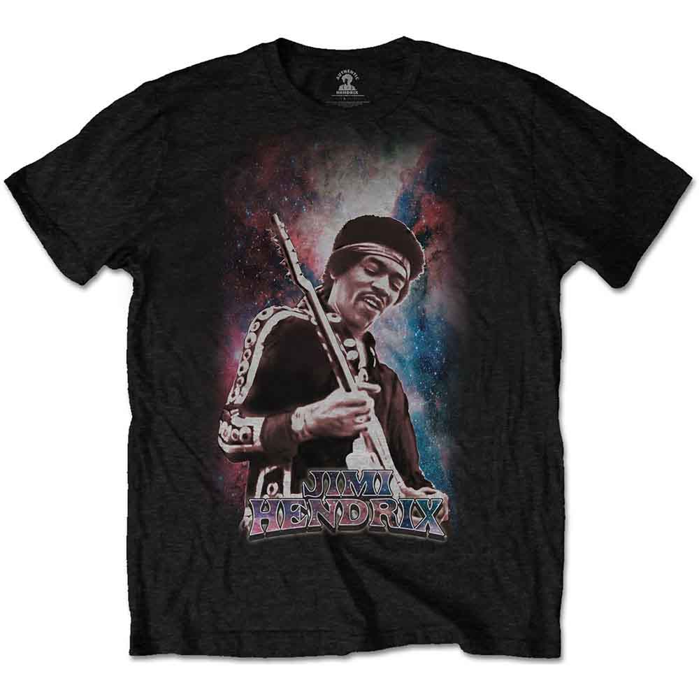 Jimi Hendrix Galaxy [T-Shirt] Black