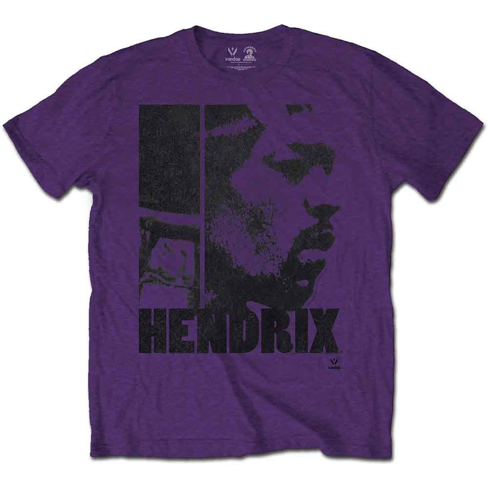 Jimi Hendrix Let Me Die [T-Shirt] Purple