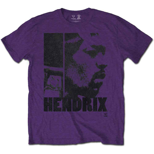 Jimi Hendrix Let Me Die [T-Shirt] Purple
