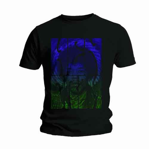 Jimi Hendrix Swirly Text [T-Shirt] Black