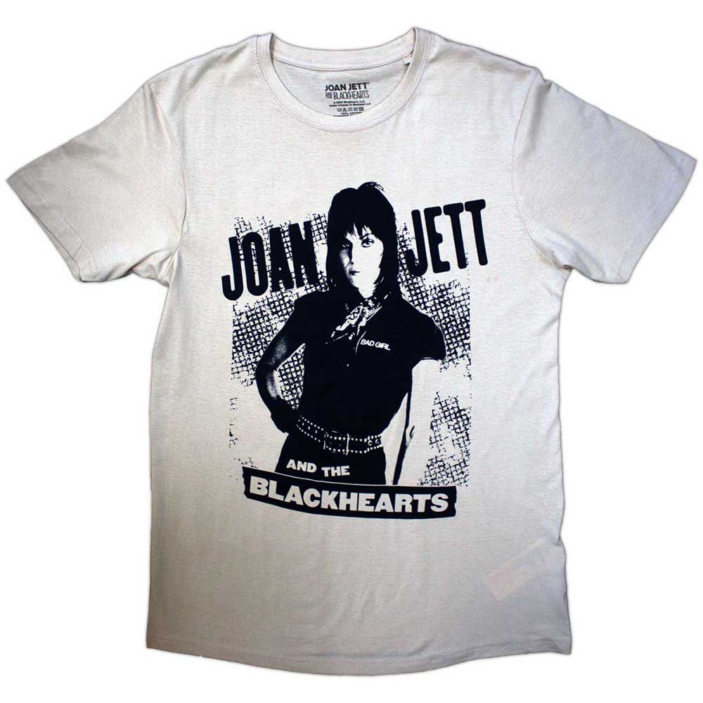 Joan Jett & The Blackhearts Crosshatch [T-Shirt] Neutral