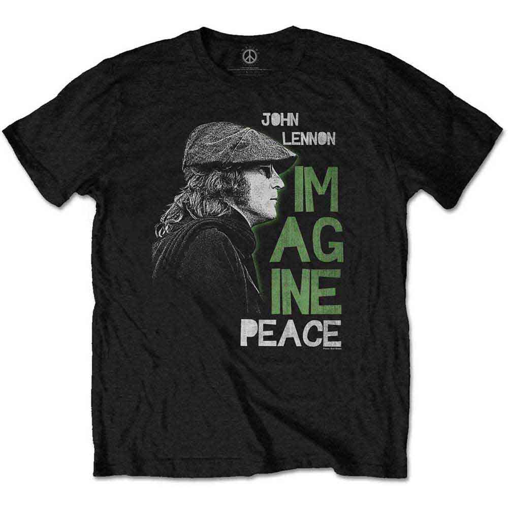 John Lennon Imagine Peace [T-Shirt] Black