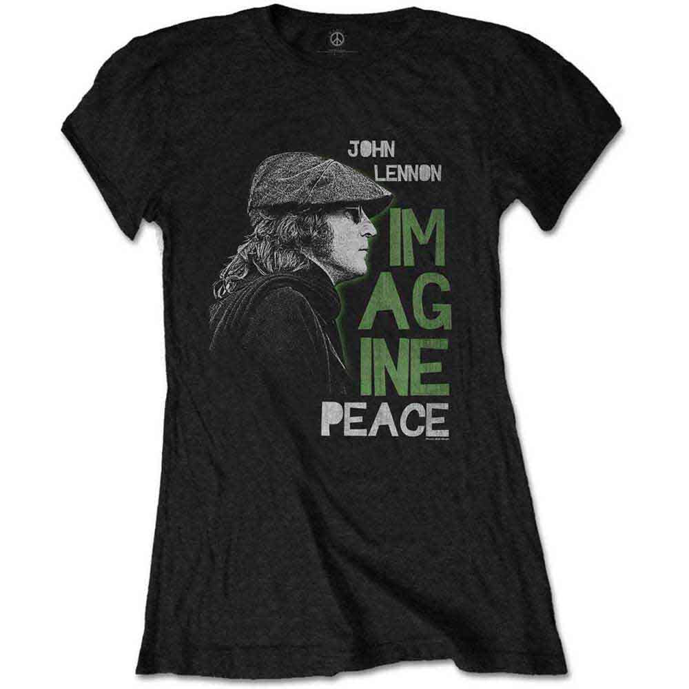 John Lennon Imagine Peace [T-Shirt] Black