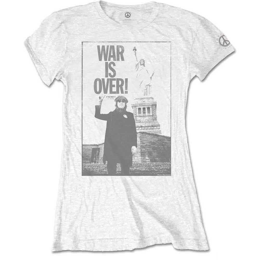 John Lennon Liberty Lady [T-Shirt] White