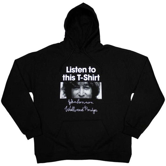 John Lennon Listen To This [Sweatshirt] - Rock Band Apparel