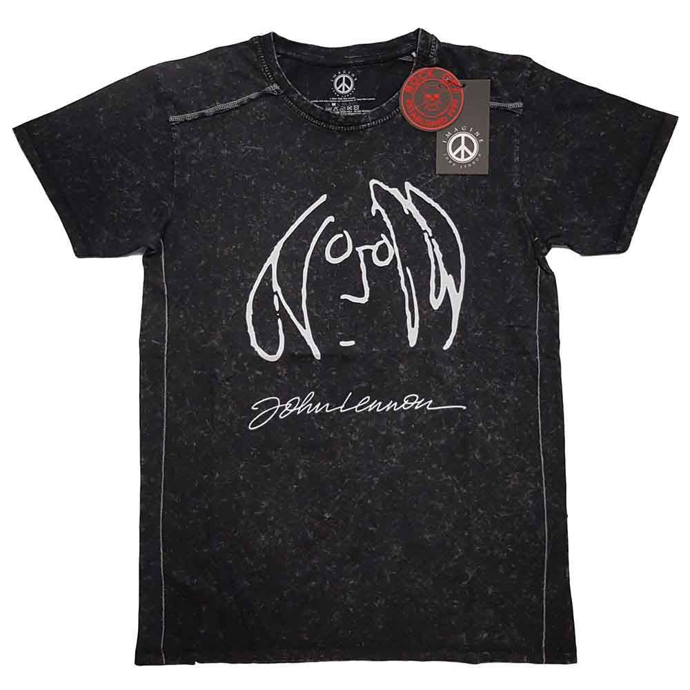 John Lennon Self Portrait [T-Shirt] Black