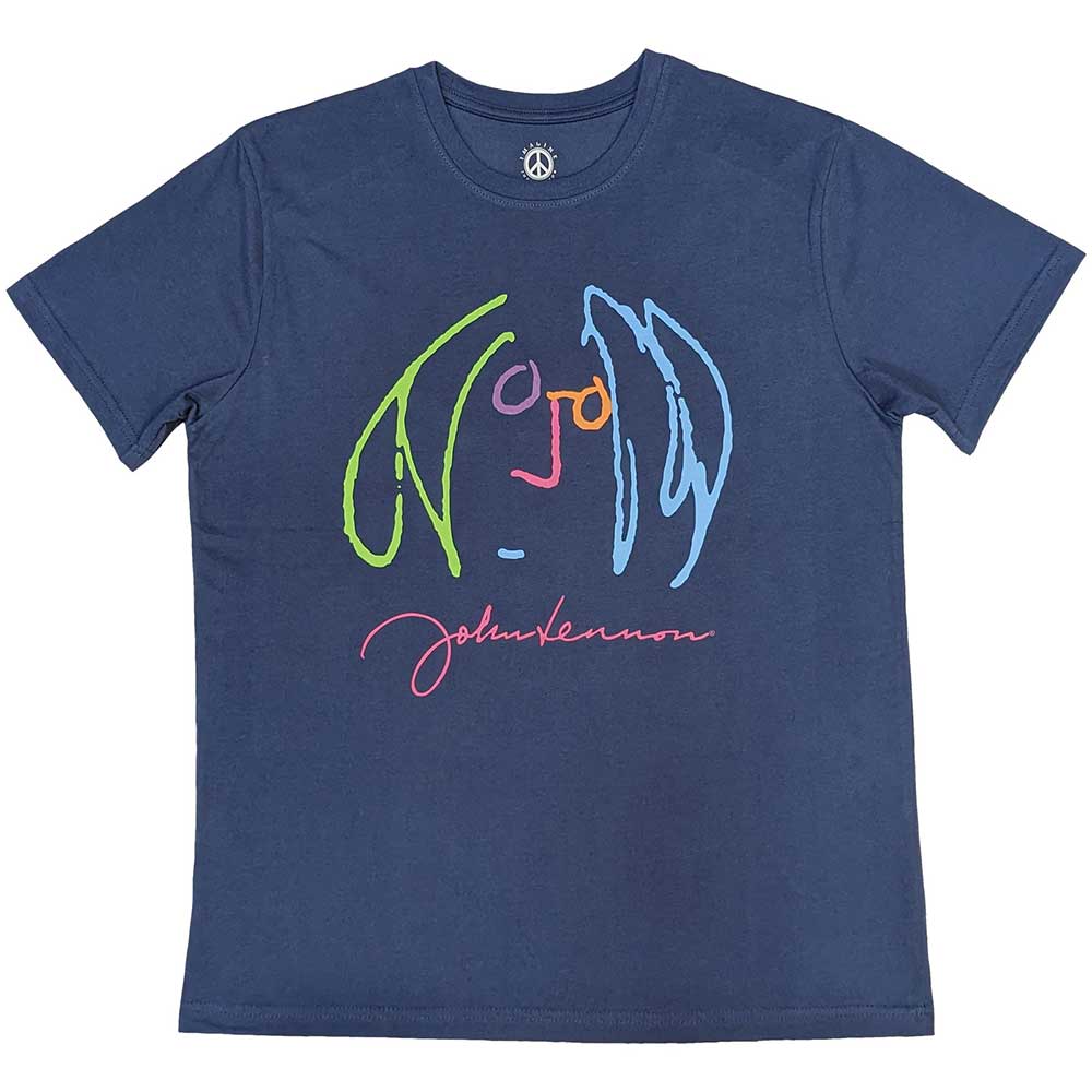 John Lennon Self Portrait Full Colour [T-Shirt] - Rock Band Apparel