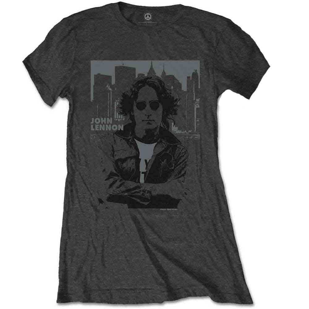 John Lennon Skyline [T-Shirt] - Rock Band Apparel