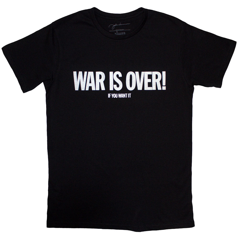 John Lennon War Is Over [] Black