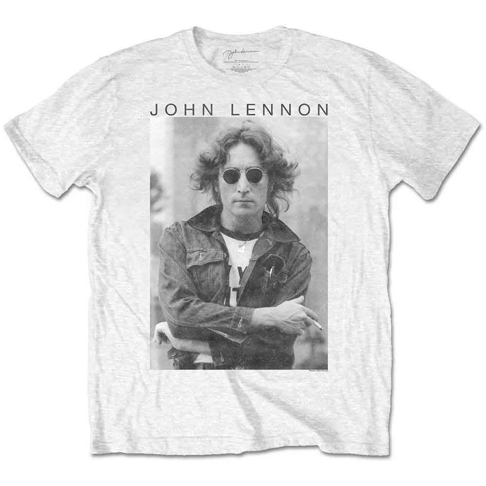 John Lennon Windswept [T-Shirt] - Rock Band Apparel