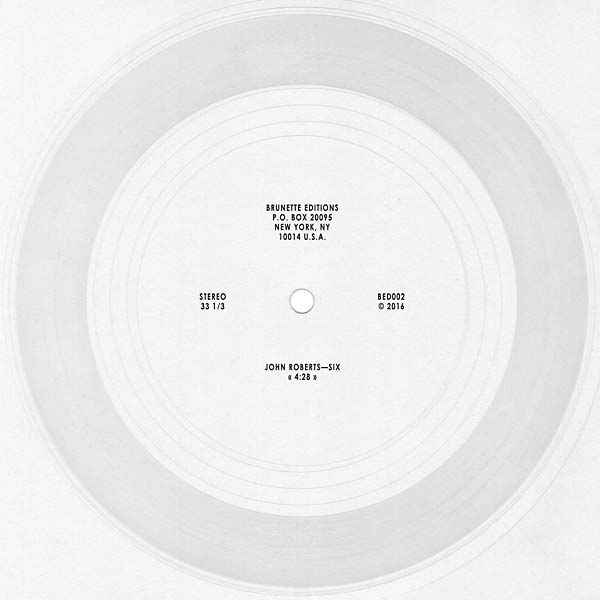JOHN ROBERTS - Six [Vinyl]