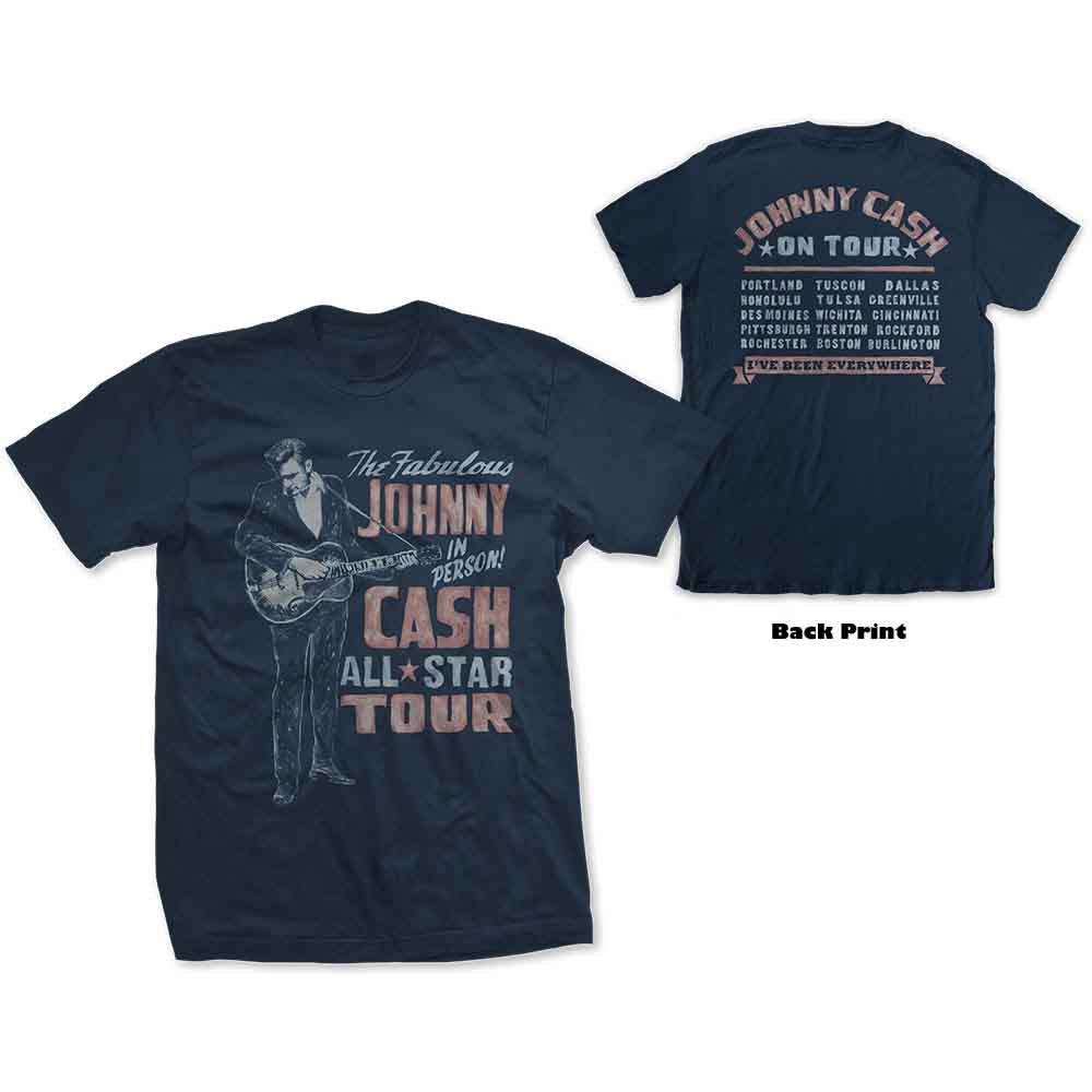 Johnny Cash All Star Tour [T-Shirt] - Rock Band Apparel