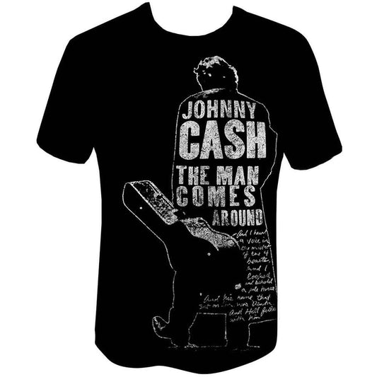 Johnny Cash Man Comes Around [T-Shirt] - Rock Band Apparel